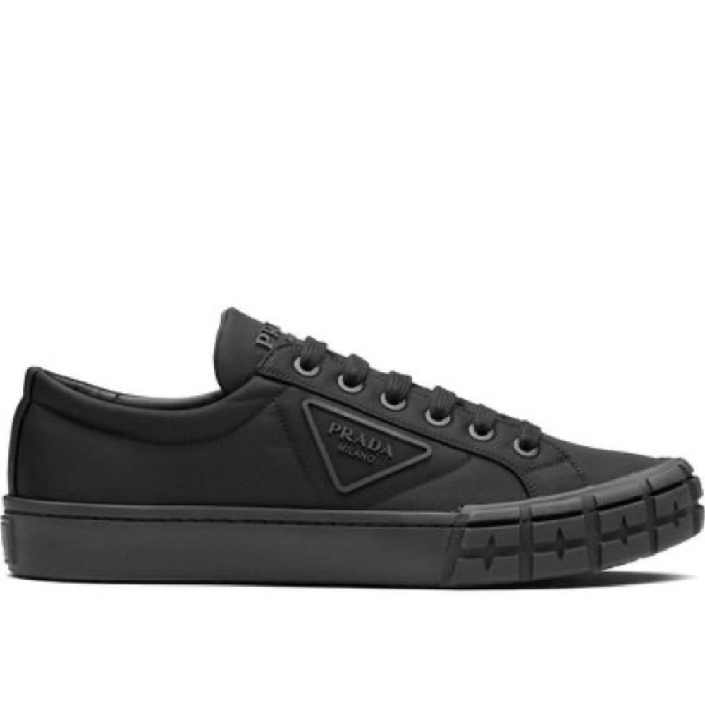 Unisex black prada sneakers